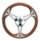 VS03 Steering Wheel -  Diameter 350mm - Mahogany - 62.00724.00 - Riviera 